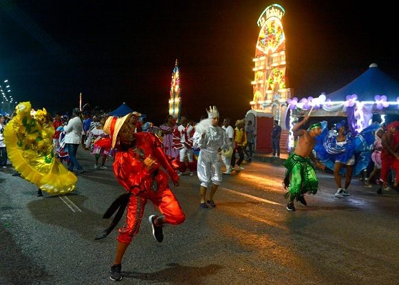 inauguración de los carnavales de La Habana