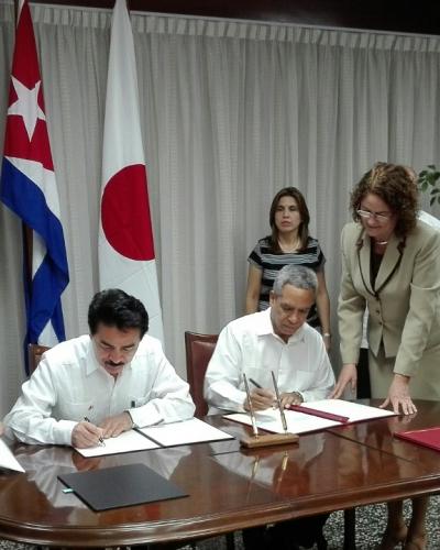 Nueva colaboración de Japón para embellecer La Habana