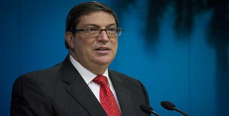 canciller cubano, Bruno Rodríguez