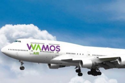 Avión perteneciente a la aerolínea Wamos Air