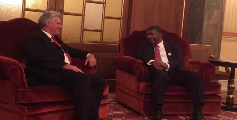 Díaz-Canel y el nuevo presidente angolano