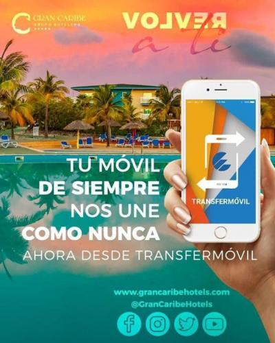 Anuncia Gran Caribe facilidades de pago de reservaciones a través de Transfermóvil 