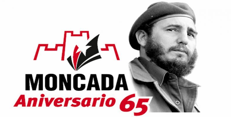 En Santiago de Cuba acto central por el aniversario 65 del Día de la Rebeldía Nacional