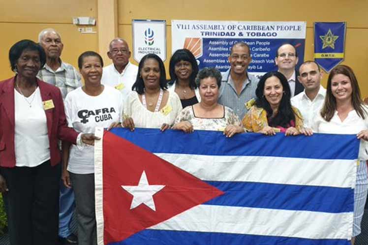 Cuba participa en Asamblea de los Pueblos del Caribe