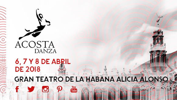 Presentaciones de la Compañía Acosta Danza del 6 al 8 de abril. Foto: acostadanza.com