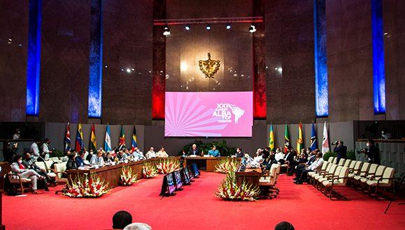 XXI Cumbre de la Alianza Bolivariana para los Pueblos de Nuestra América-Tratado de Comercio de los Pueblos (ALBA-TCP) 