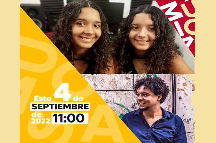  Aldo López-Gavilán y sus dos hijas debutan en concierto en Colombia