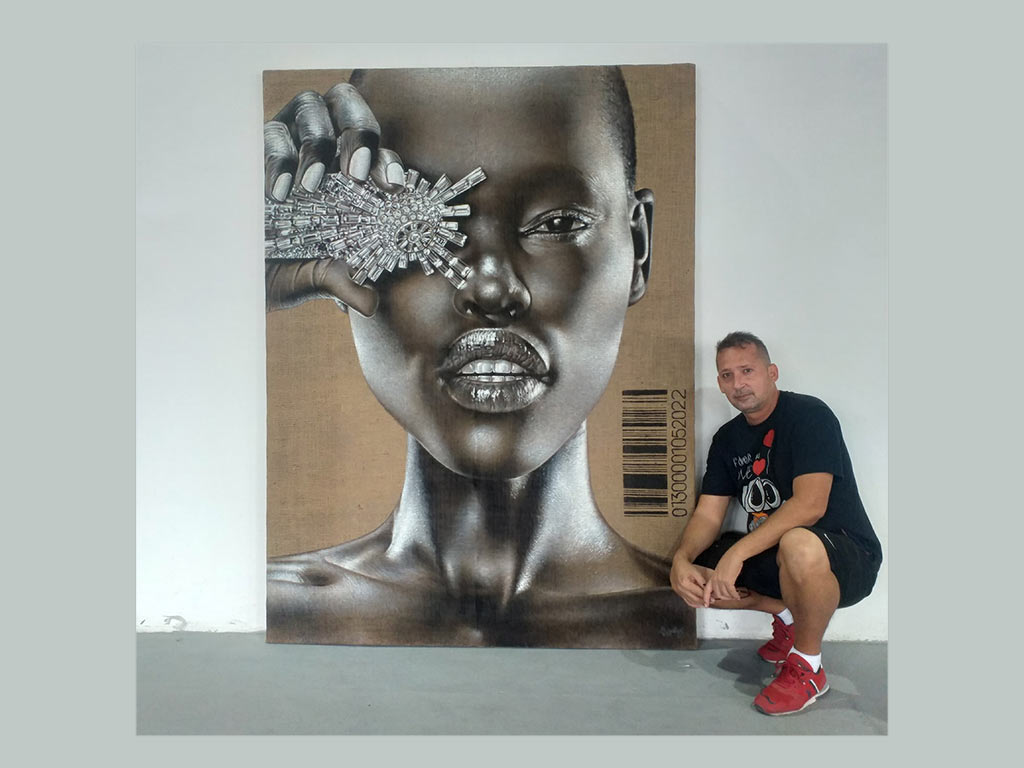 Alexander Cordero, el pintor cubano del yute Alexander Cordero, el pintor cubano del yute