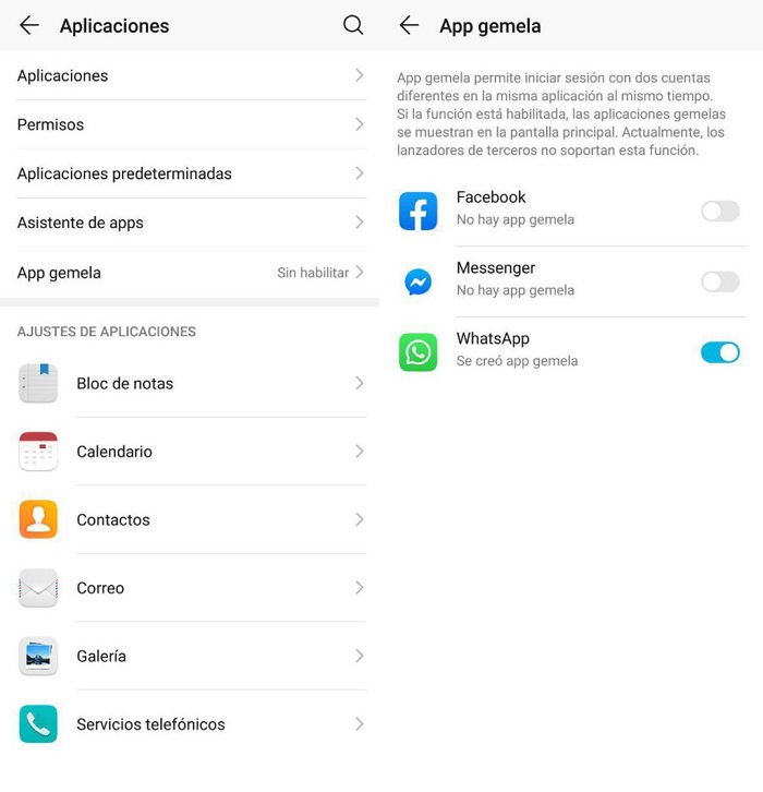 ¿Cómo tener dos cuentas de WhatsApp en un mismo teléfono?