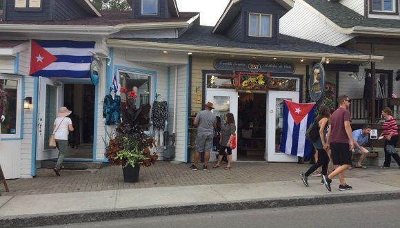 Fiesta cubana en Saint Sauveur, Canadá