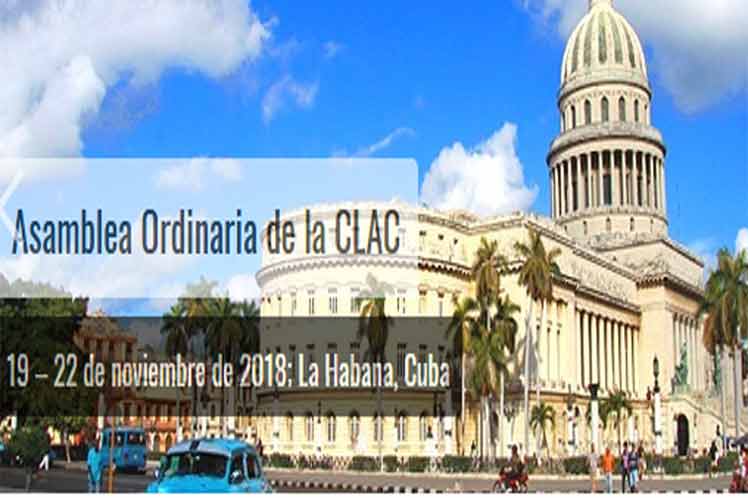 Logo de la XXIII Asamblea Ordinaria de la Comisión Latinoamericana de Aviación Civil (CLAC)