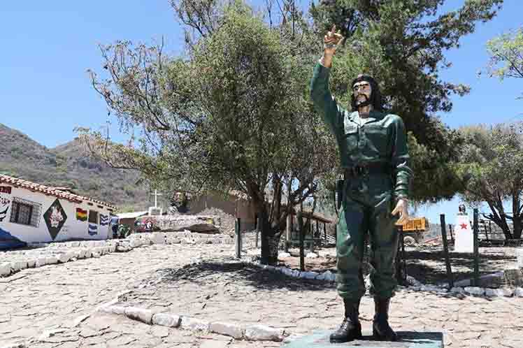 Imagen del Che Guevara en La Higuera Imagen del Che Guevara en La Higuera