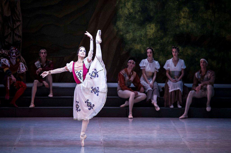 Bailarina principal del Ballet Nacional de Cuba (BNC) Claudia García
