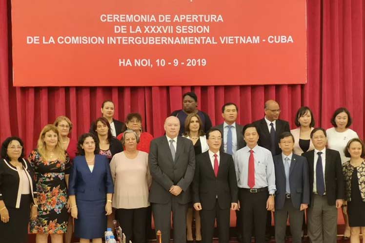  XXXVII Sesión de la Comisión Intergubernamental Vietnam-Cuba.