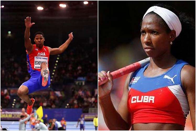 Cubanos Echevarría y Silva compiten en Liga del Diamante en Londres