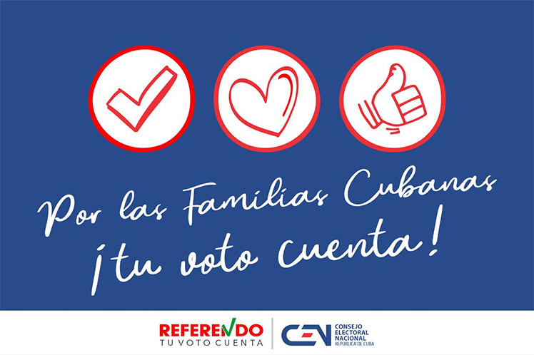 Cuba alista prueba dinámica para referendo de Código de Familias
