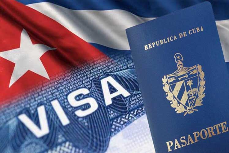 banderas de Cuba y Estados Unidos