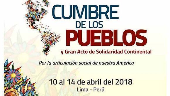  Cumbre de los Pueblos en Perú