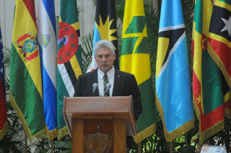 Presidente cubano destaca logros de ALBA-TCP 