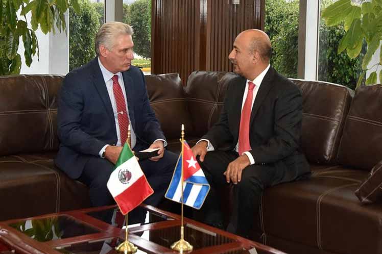 Visita de Díaz-Canel a México valida avances en relación bilateral Visita de Díaz-Canel a México valida avances en relación bilateral