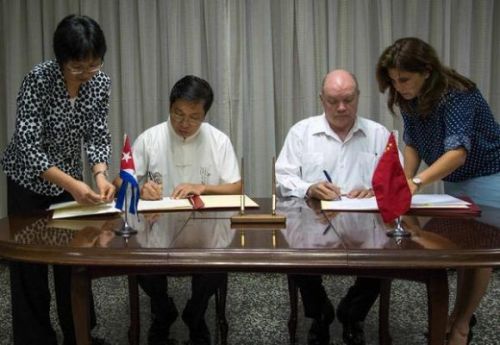Cuba y China firman varios acuerdos de colaboración Cuba y China firman varios acuerdos de colaboración
