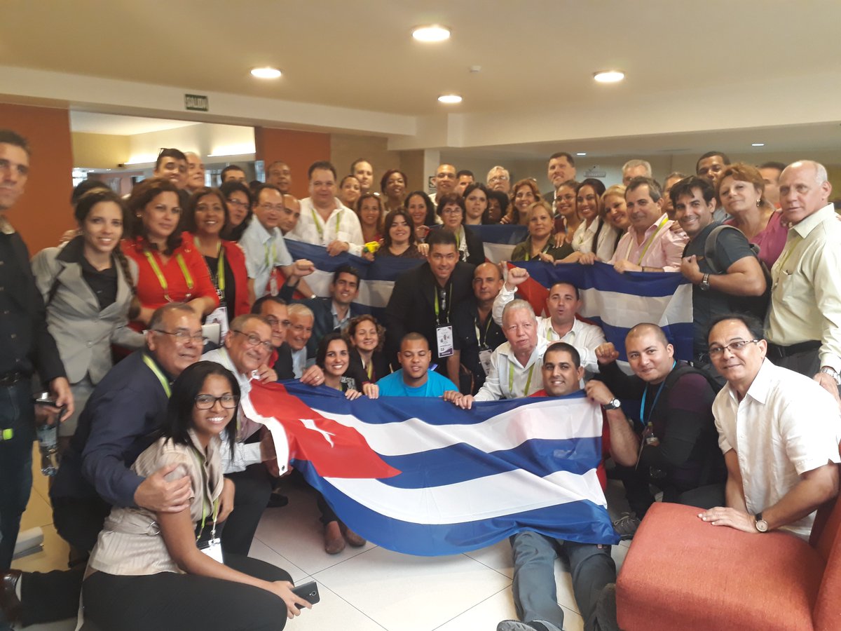 Representantes de la sociedad civil cubana en Lima, Perú