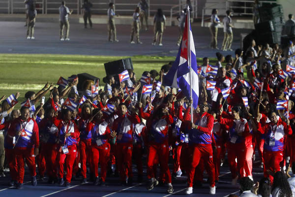 Delegación cubana en Santo Domingo 2026