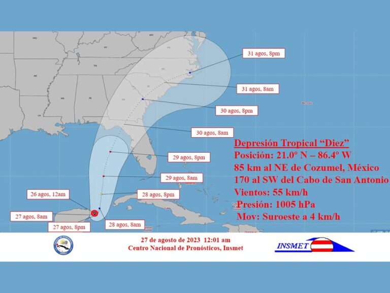 Depresión Tropical 10 Depresión Tropical 10