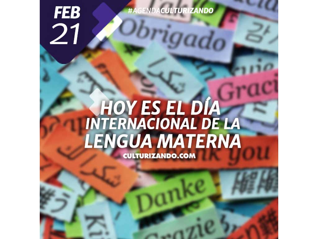 imagen alegórica al Día Internacional de la lengua materna