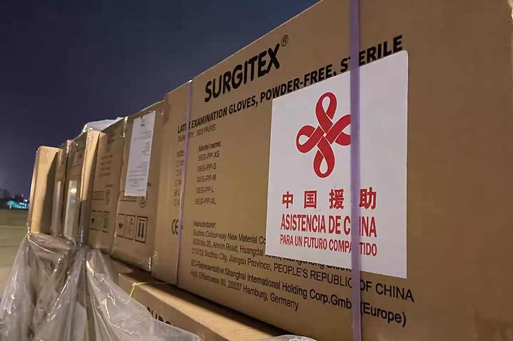 donaciones de China para enfrentar la Covid-19 