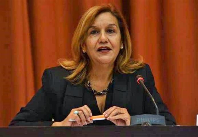 ministra cubana de Ciencia, Tecnología y Medio Ambiente, Elba Rosa Pérez