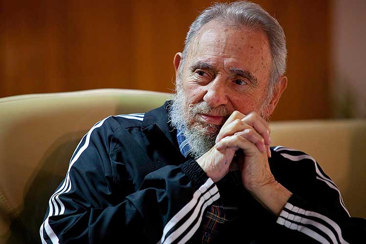 líder de la Revolución Cubana, Fidel Castro