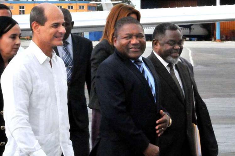El presidente de Mozambique, Filipe Jacinto Nyusi