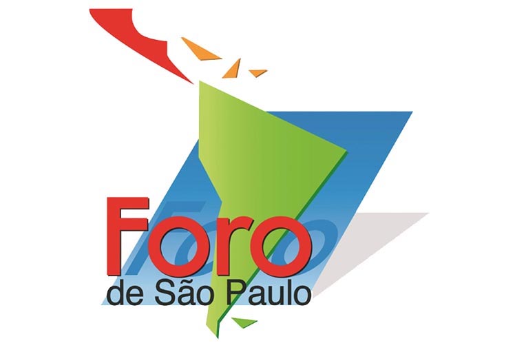 Banner alegórico al XXIII Encuentro del Foro de Sao Paulo