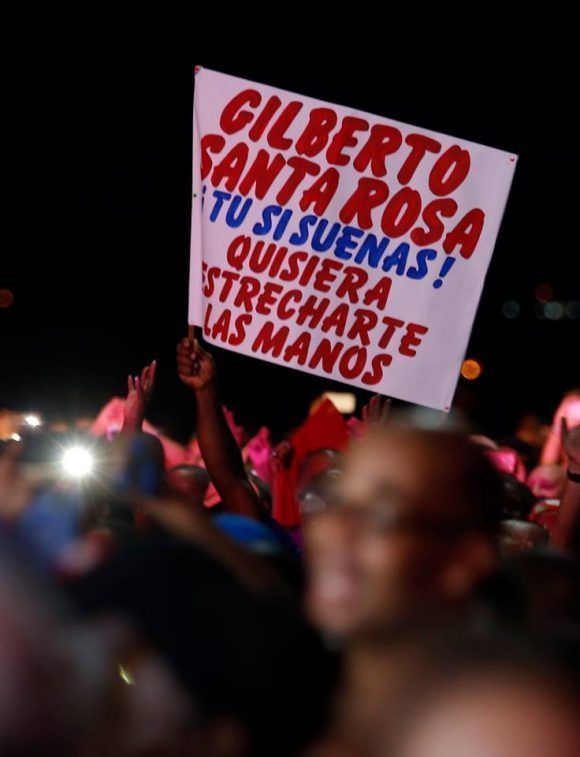 Gilberto Santa Rosa y el esperado concierto en La Habana