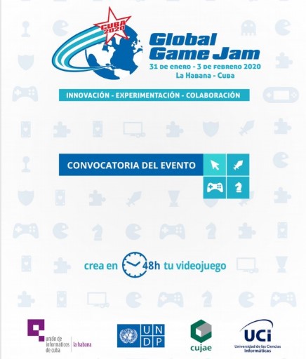 La Cujae y la UCI se unen para el Global Game Jam 2020