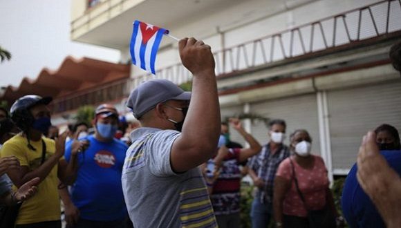 Protestas registradas en Cuba 