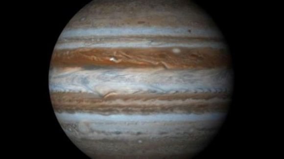 Planeta Júpiter. Foto: Telescopio espacial Hubble.