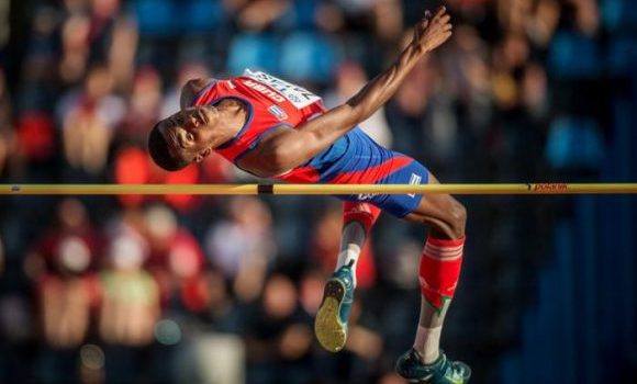 Atleta cubano Luis Enrique Zayas 