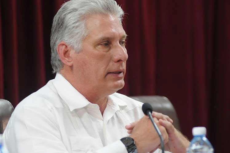 presidente de Cuba, Miguel Díaz-Canel presidente de Cuba, Miguel Díaz-Canel