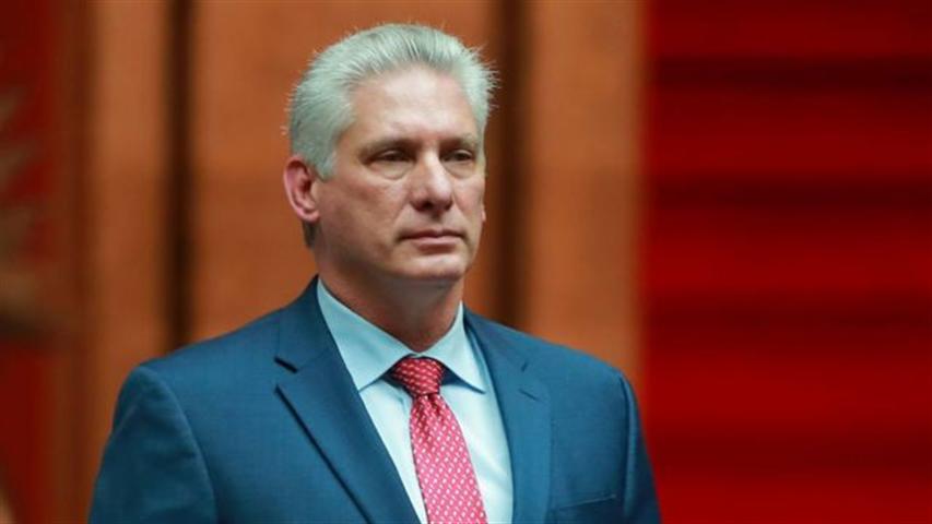 presidente de Cuba, Miguel Díaz-Canel