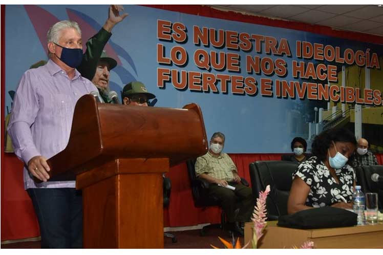 Finaliza en Santiago de Cuba tercera visita del presidente Díaz-Canel