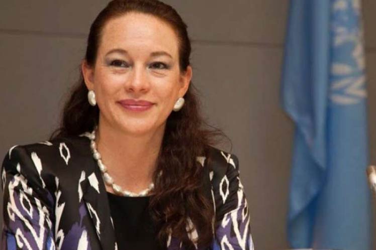 presidenta de la Asamblea General de la ONU, María Fernanda Espinosa