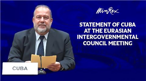“Cuba ha tenido que enfrentar estos retos en un escenario de recrudecimiento sin precedentes, del bloqueo económico, comercial y financiero, impuesto por el Gobierno de Estados Unidos”, afirmó Marrero Cruz. Foto: Cubaminrex.
