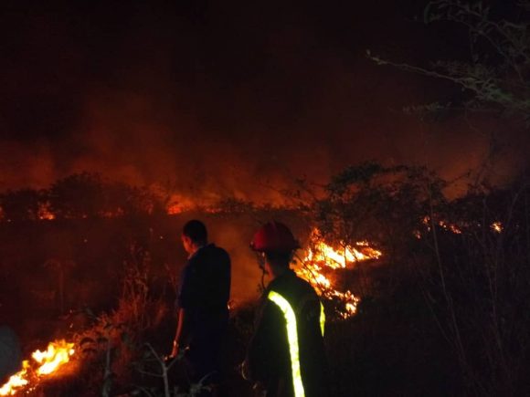 Extinguen incendio en sureste de la ciudad de Matanzas