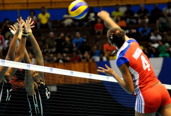 Equipo femenino de voleibol de Cuba