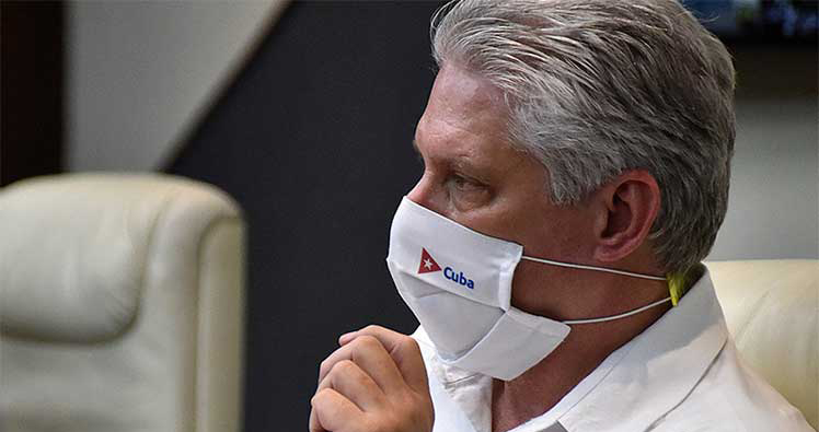  presidente de Cuba, Miguel Díaz-Canel