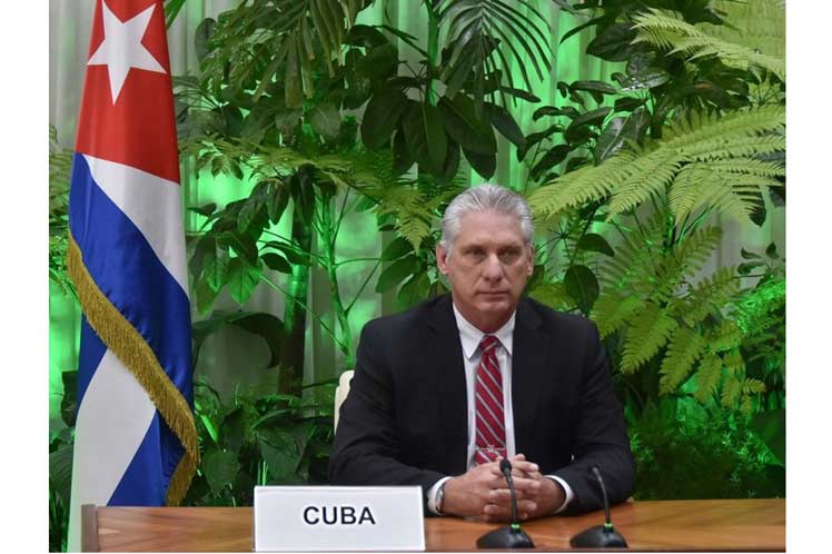 presidente de Cuba, Miguel Díaz-Canel