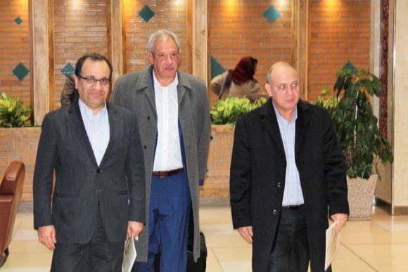 Roberto Morales Ojeda, Ministro de Salud Pública, en visita oficial en Irán