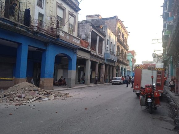 Monte No.722, entre Rastro y Carmen, en La Habana Vieja. Foto: Tomada del perfil de Facebook de Radio Progreso